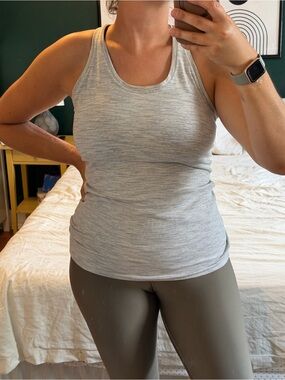 Lululemon Cool Racerback II Tank - grey